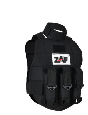 3 pod chest protector with attached neck protector